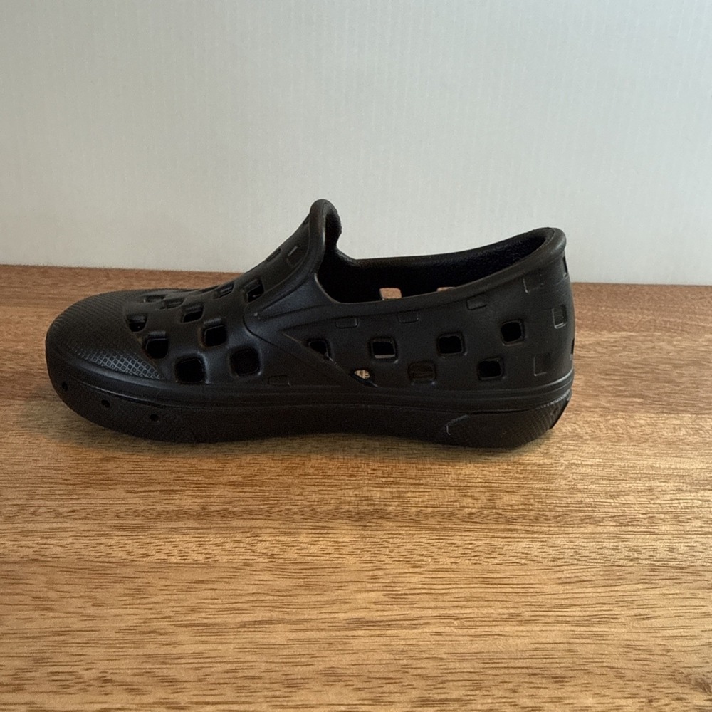 Vans Slip-On TRK Black Toddler Water Shoes VN0A4UVHBLK-US Size 7.0 NEW - Picture 8 of 12